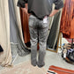 Distressed Coal Jeans