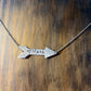 arrow necklace