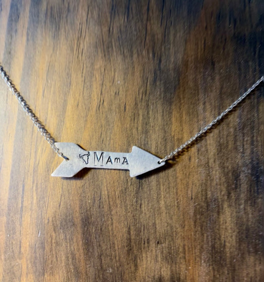 arrow necklace