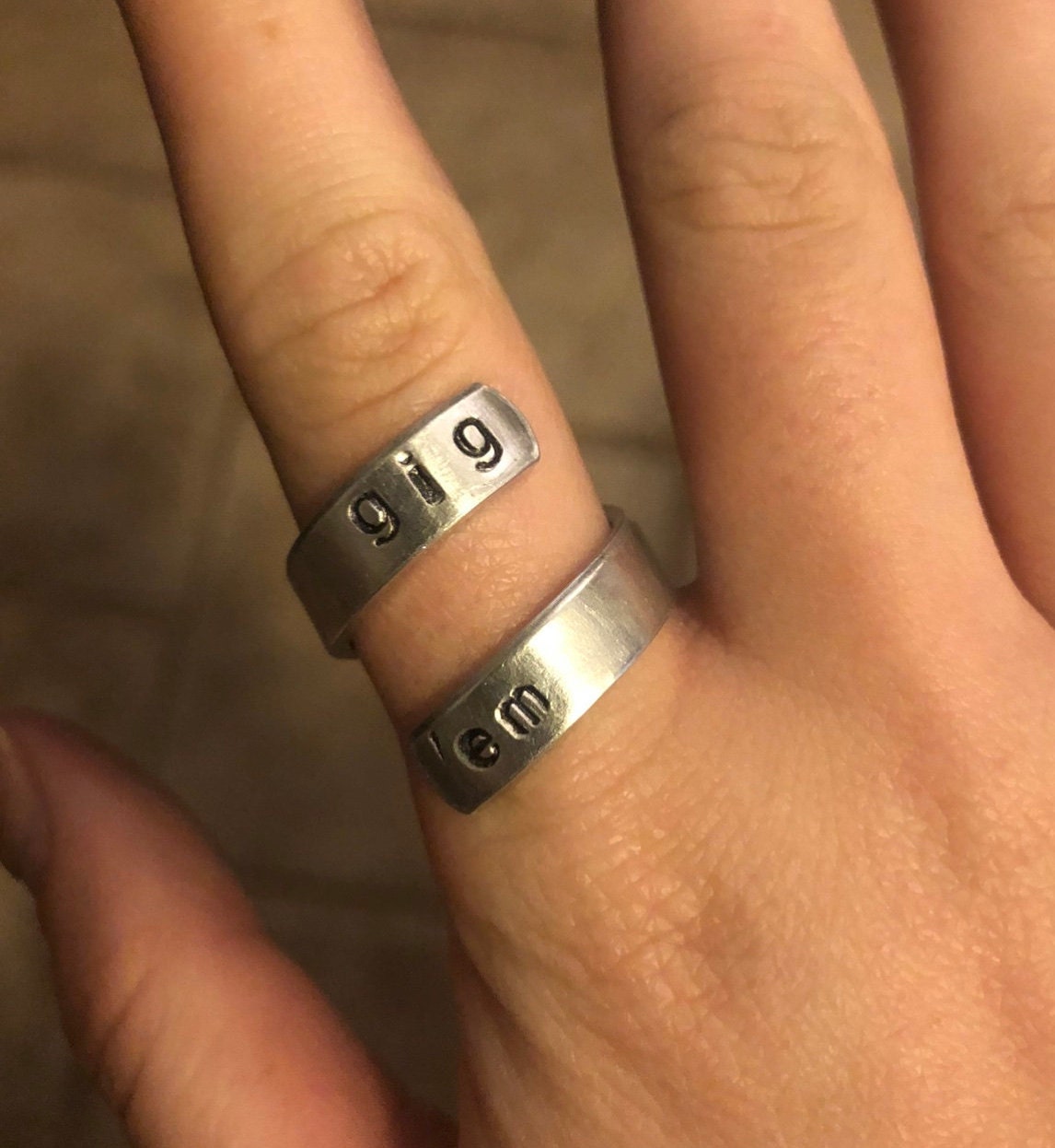 custom wrap ring