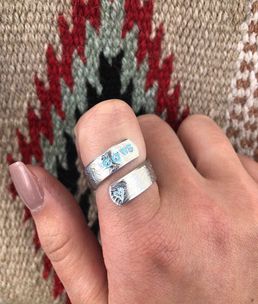 custom tooled wrap ring