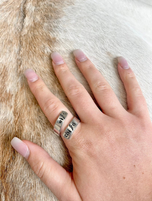 wild child wrap ring